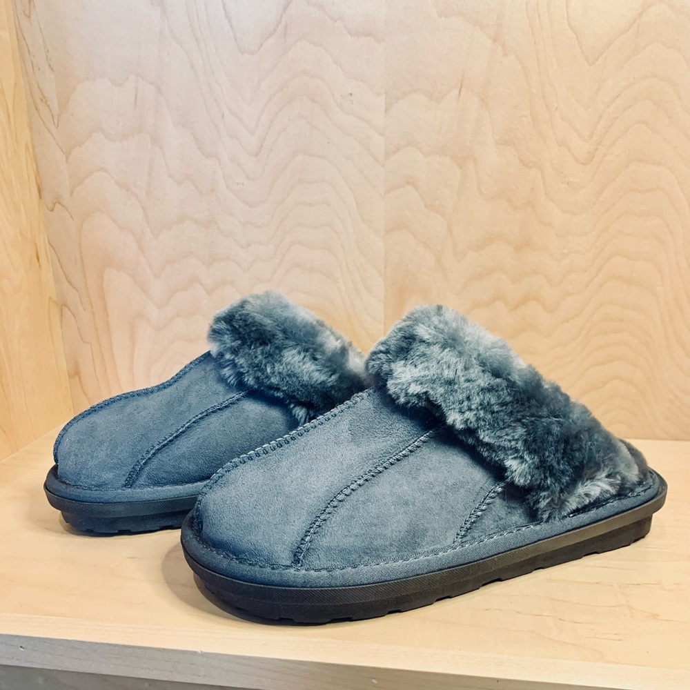 Suede/Sheepskin Slippers